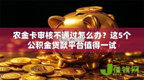 农金卡审核不通过怎么办?这5个公积金贷款平台值得一试 农金卡审核不通过怎么办?这5个公积金贷款平台值得一试