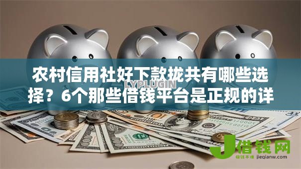 农村信用社好下款拢共有哪些选择?6个那些借钱平台是正规的详解 农村信用社好下款拢共有哪些选择?6个那些借钱平台是正规的详解