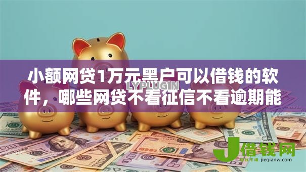 小额网贷1万元黑户可以借钱的软件，哪些网贷不看征信不看逾期能贷款呢的5个平台介绍
