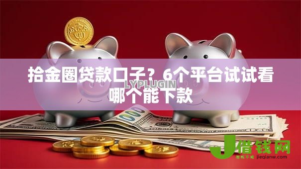 拾金圈贷款口子?6个平台试试看哪个能下款 拾金圈贷款口子?6个平台试试看哪个能下款