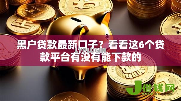 黑户贷款最新口子?看看这6个贷款平台有没有能下款的 黑户贷款最新口子?看看这6个贷款平台有没有能下款的