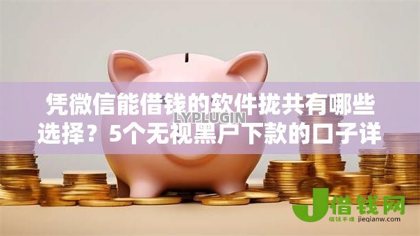 凭微信能借钱的软件拢共有哪些选择?5个无视黑户下款的口子详解 凭微信能借钱的软件拢共有哪些选择?5个无视黑户下款的口子详解