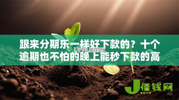 跟来分期乐一样好下款的?十个逾期也不怕的晚上能秒下款的高炮口子 跟来分期乐一样好下款的?十个逾期也不怕的晚上能秒下款的高炮口子