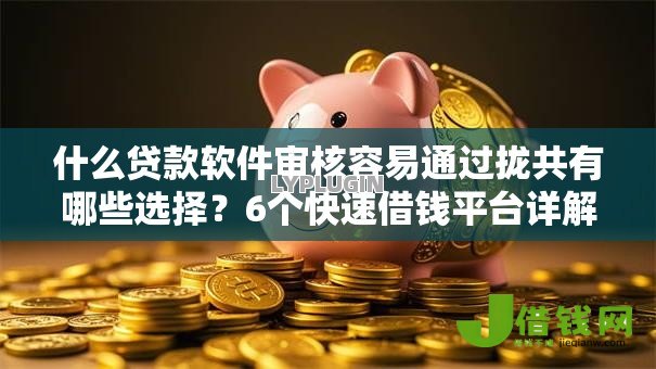 什么贷款软件审核容易通过拢共有哪些选择？6个快速借钱平台详解