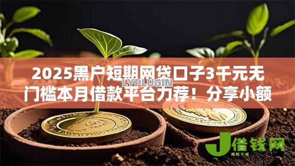 2025黑户短期网贷口子3千元无门槛本月借款平台力荐！分享小额网贷口子3千元无门槛借款