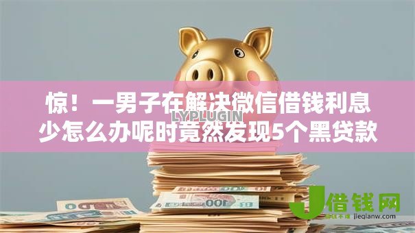 惊!一男子在解决微信借钱利息少怎么办呢时竟然发现5个黑贷款马上下款的口子2025,事后分享了出来 惊!一男子在解决微信借钱利息少怎么办呢时竟然发现5个黑贷款马上下款的口子2025,事后分享了出来