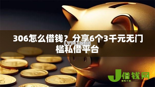 306怎么借钱？分享6个3千元无门槛私借平台