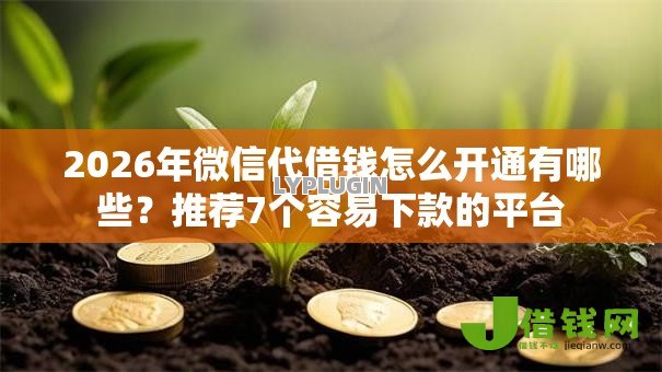 2026年微信代借钱怎么开通有哪些?推荐7个容易下款的平台 2026年微信代借钱怎么开通有哪些?推荐7个容易下款的平台