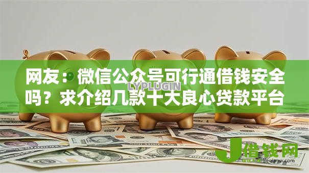 网友：微信公众号可行通借钱安全吗？求介绍几款十大良心贷款平台利息低