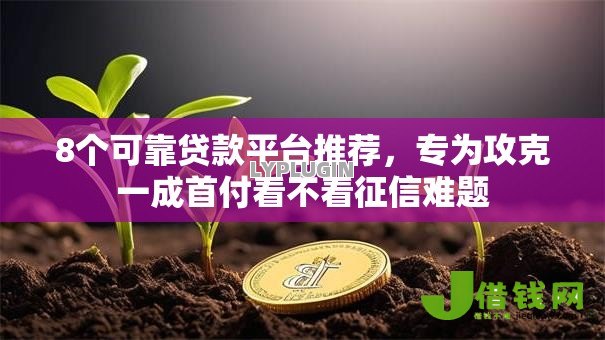 8个可靠贷款平台推荐,专为攻克一成首付看不看征信难题 8个可靠贷款平台推荐,专为攻克一成首付看不看征信难题