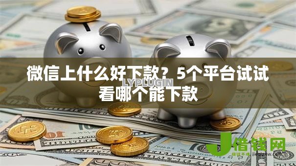 微信上什么好下款?5个平台试试看哪个能下款 微信上什么好下款?5个平台试试看哪个能下款