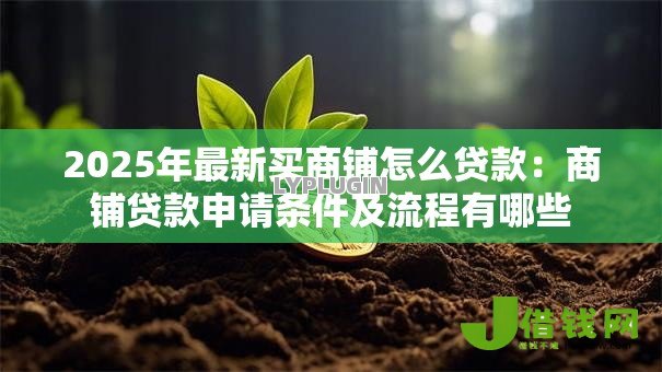 2025年最新买商铺怎么贷款：商铺贷款申请条件及流程有哪些