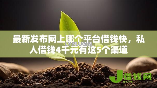 最新发布网上哪个平台借钱快,私人借钱4千元有这5个渠道 最新发布网上哪个平台借钱快,私人借钱4千元有这5个渠道