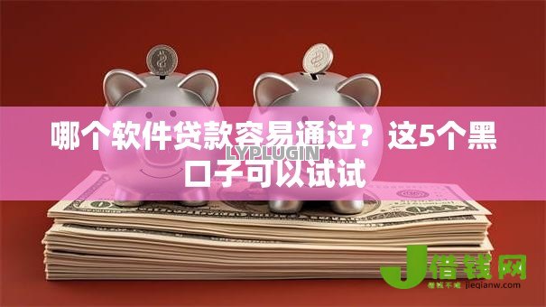 哪个软件贷款容易通过?这5个黑口子可以试试 哪个软件贷款容易通过?这5个黑口子可以试试