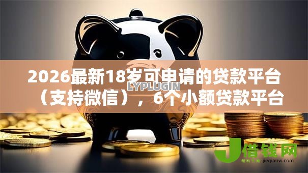 2026最新18岁可申请的贷款平台(支持微信),6个小额贷款平台好无私分享 2026最新18岁可申请的贷款平台(支持微信),6个小额贷款平台好无私分享