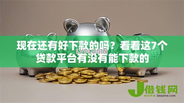 现在还有好下款的吗?看看这7个贷款平台有没有能下款的 现在还有好下款的吗?看看这7个贷款平台有没有能下款的