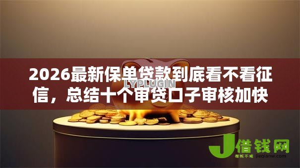 2026最新保单贷款到底看不看征信,总结十个审贷口子审核加快的平台! 2026最新保单贷款到底看不看征信,总结十个审贷口子审核加快的平台!