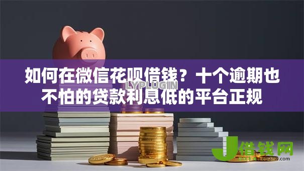 如何在微信花呗借钱？十个逾期也不怕的贷款利息低的平台正规