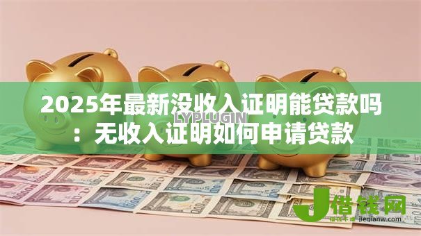 2025年最新没收入证明能贷款吗：无收入证明如何申请贷款