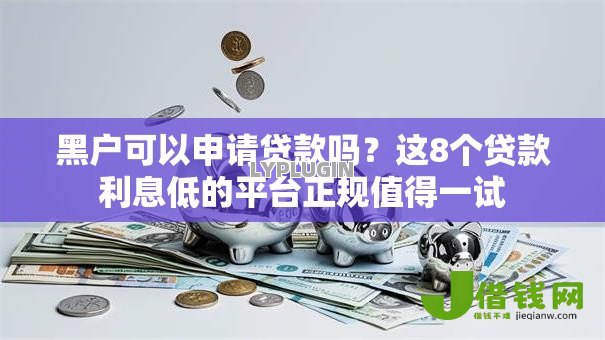 黑户可以申请贷款吗？这8个贷款利息低的平台正规值得一试