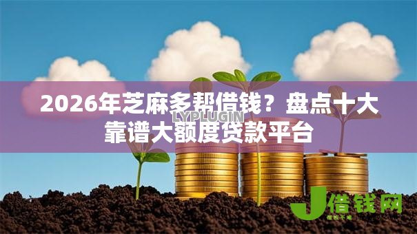 2026年芝麻多帮借钱？盘点十大靠谱大额度贷款平台