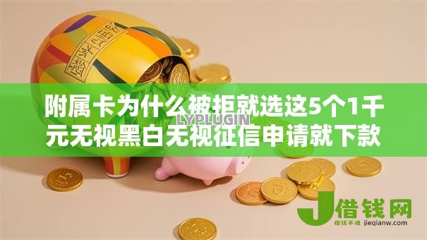 附属卡为什么被拒就选这5个1千元无视黑白无视征信申请就下款的口子