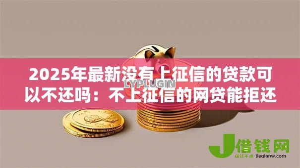 2025年最新没有上征信的贷款可以不还吗：不上征信的网贷能拒还吗