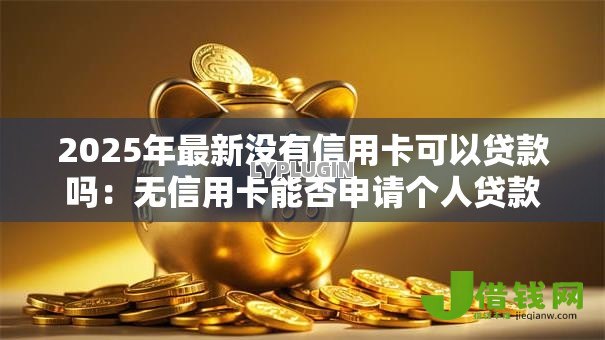 2025年最新没有信用卡可以贷款吗:无信用卡能否申请个人贷款 2025年最新没有信用卡可以贷款吗:无信用卡能否申请个人贷款