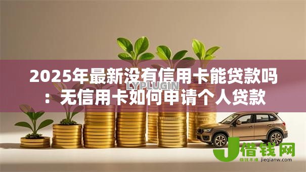 2025年最新没有信用卡能贷款吗：无信用卡如何申请个人贷款