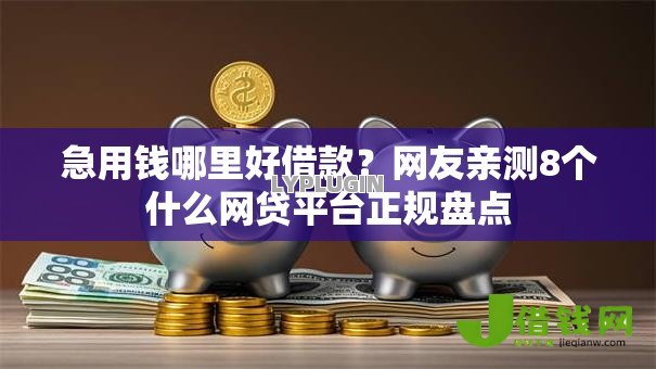 急用钱哪里好借款?网友亲测8个什么网贷平台正规盘点 急用钱哪里好借款?网友亲测8个什么网贷平台正规盘点