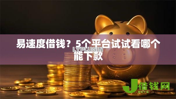 易速度借钱?5个平台试试看哪个能下款 易速度借钱?5个平台试试看哪个能下款