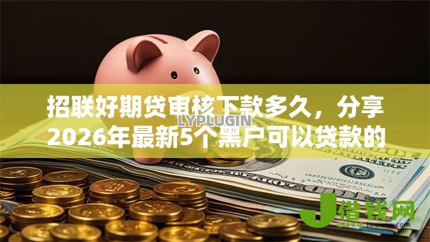 招联好期贷审核下款多久，分享2026年最新5个黑户可以贷款的口子