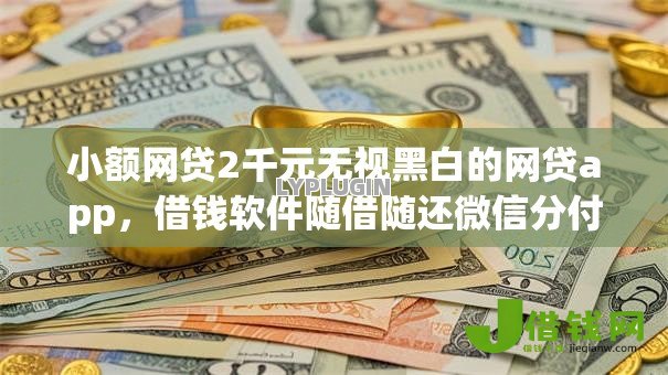 小额网贷2千元无视黑白的网贷app，借钱软件随借随还微信分付怎么用的7个平台介绍