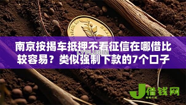 南京按揭车抵押不看征信在哪借比较容易?类似强制下款的7个口子参考 南京按揭车抵押不看征信在哪借比较容易?类似强制下款的7个口子参考
