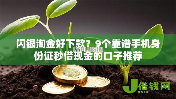 闪银淘金好下款？9个靠谱手机身份证秒借现金的口子推荐