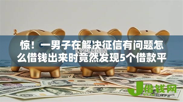 惊!一男子在解决征信有问题怎么借钱出来时竟然发现5个借款平台可以给黑户当前有逾期的借款一万,事后分享了出来 惊!一男子在解决征信有问题怎么借钱出来时竟然发现5个借款平台可以给黑户当前有逾期的借款一万,事后分享了出来