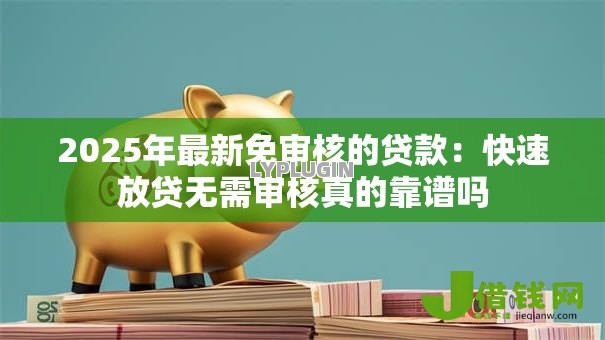 2025年最新免审核的贷款：快速放贷无需审核真的靠谱吗