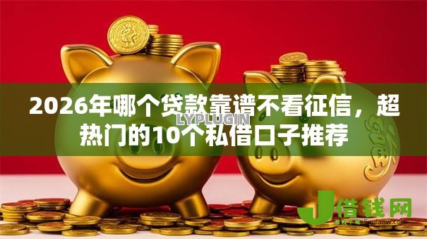 2026年哪个贷款靠谱不看征信,超热门的10个私借口子推荐 2026年哪个贷款靠谱不看征信,超热门的10个私借口子推荐