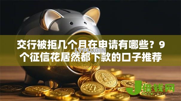 交行被拒几个月在申请有哪些？9个征信花居然都下款的口子推荐给你