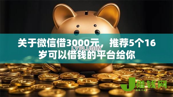 关于微信借3000元,推荐5个16岁可以借钱的平台给你 关于微信借3000元,推荐5个16岁可以借钱的平台给你