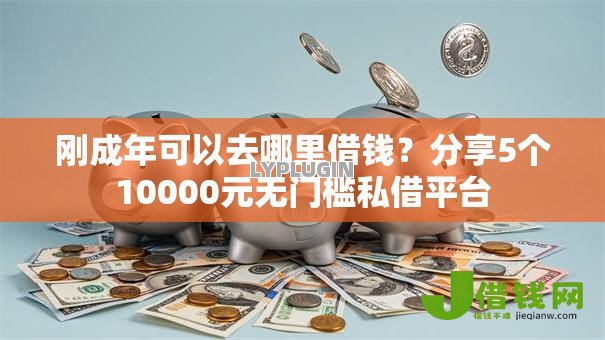 刚成年可以去哪里借钱？分享5个10000元无门槛私借平台