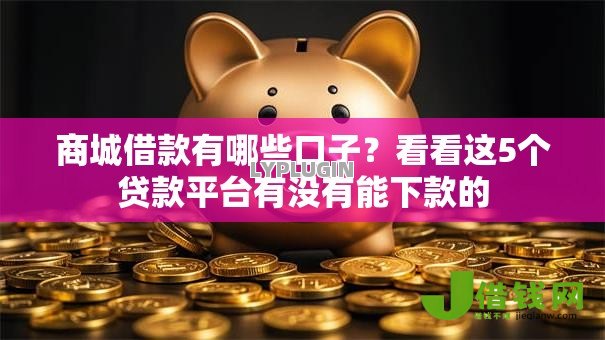 商城借款有哪些口子?看看这5个贷款平台有没有能下款的 商城借款有哪些口子?看看这5个贷款平台有没有能下款的