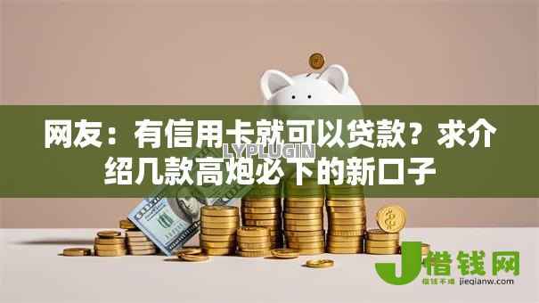 网友:有信用卡就可以贷款?求介绍几款高炮必下的新口子 网友:有信用卡就可以贷款?求介绍几款高炮必下的新口子