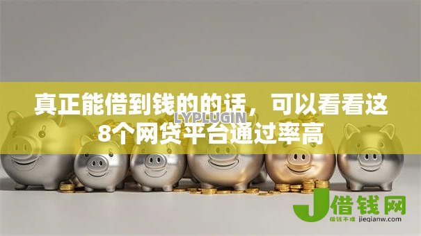 真正能借到钱的的话，可以看看这8个网贷平台通过率高