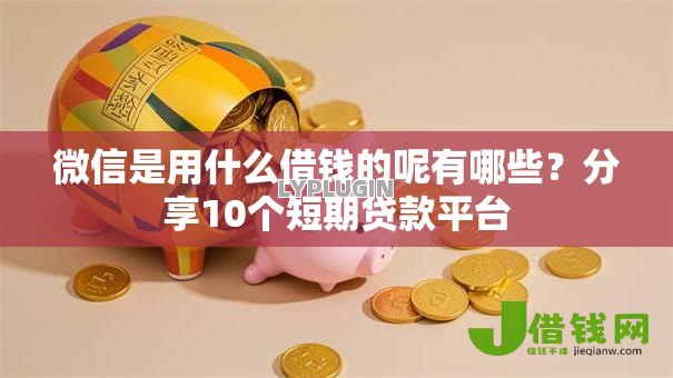 微信是用什么借钱的呢有哪些？分享10个短期贷款平台