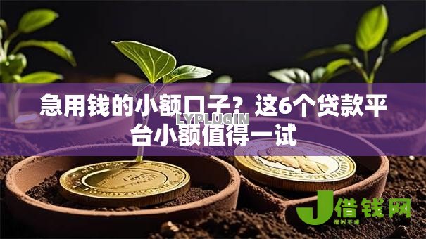 急用钱的小额口子?这6个贷款平台小额值得一试 急用钱的小额口子?这6个贷款平台小额值得一试