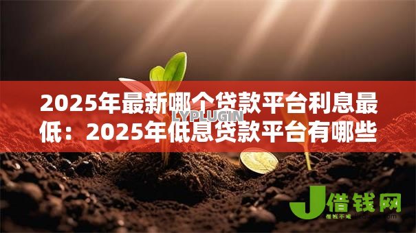 2025年最新哪个贷款平台利息最低:2025年低息贷款平台有哪些 2025年最新哪个贷款平台利息最低:2025年低息贷款平台有哪些