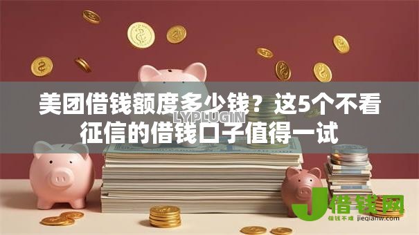 美团借钱额度多少钱？这5个不看征信的借钱口子值得一试