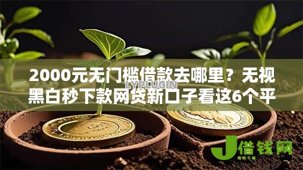 2000元无门槛借款去哪里?无视黑白秒下款网贷新口子看这6个平台 2000元无门槛借款去哪里?无视黑白秒下款网贷新口子看这6个平台