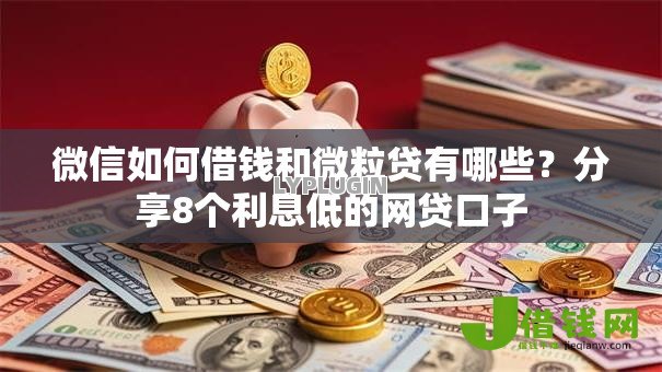 微信如何借钱和微粒贷有哪些？分享8个利息低的网贷口子